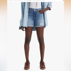 Levi’s Distressed Denim Shorts - Blue size 29 jean shorts